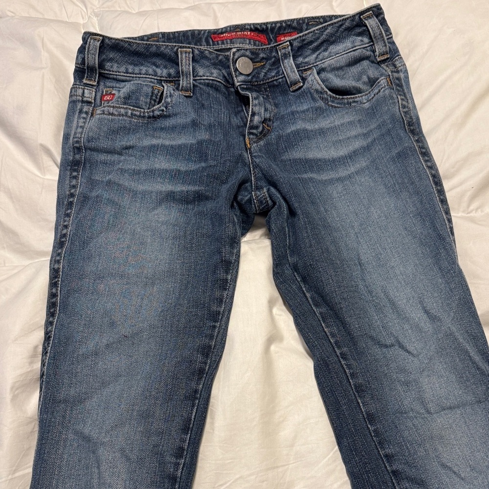 Miss Sixty Dark Blue Straight Leg Jeans